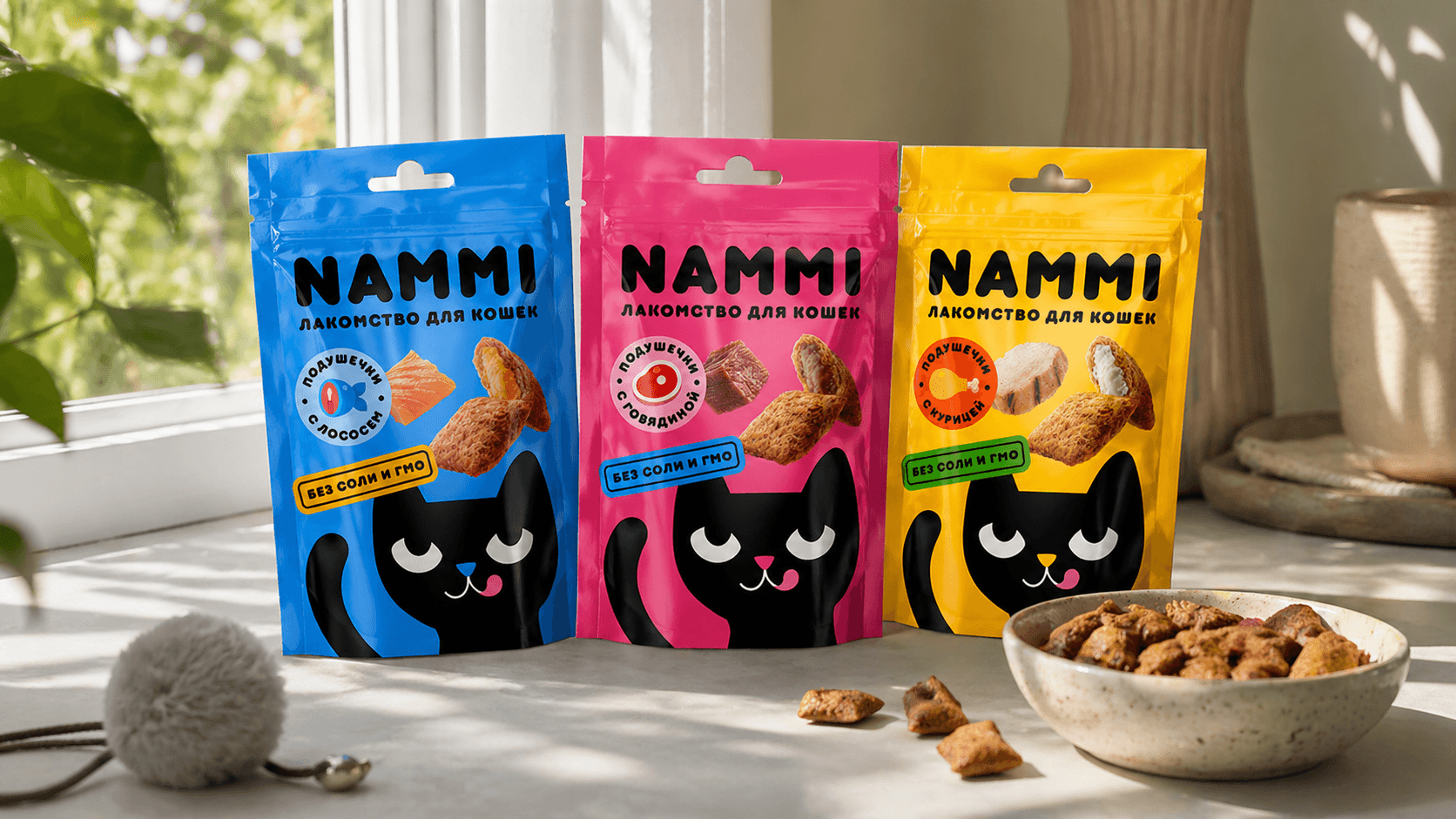NAMMI — лакомства для кошек